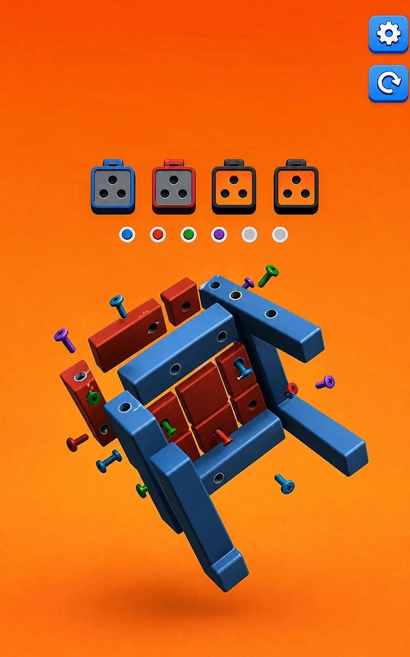 Late-stage demolition chain reaction